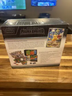 Nintendo Pokemon TCG Scarlet & Violet - Paldea Evolved Elite Trainer Box - 9 Pks 820650853661 - Image 2