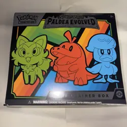 Nintendo Pokemon TCG Scarlet & Violet - Paldea Evolved Elite Trainer Box - 9 Pks 820650853661 - Image 1