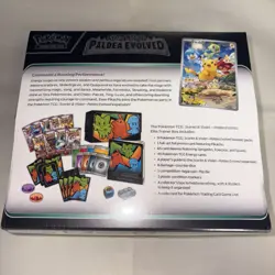 Nintendo Pokemon TCG Scarlet & Violet - Paldea Evolved Elite Trainer Box - 9 Pks 820650853661 - Image 2