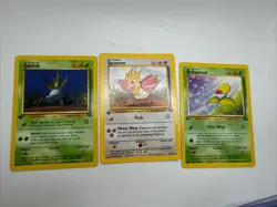 Bellsprout 49/64 Spearow 62/64 Oddish 58/64 Common 1st Edition Pokemon Jungle - Image 3