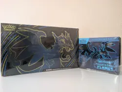 Pokemon Mega Charizard x EX UPC + Phantasmal Flames ETB - New, Sealed! - Image 1