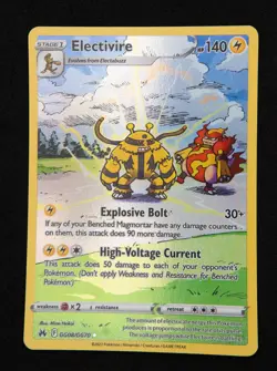 Electivire GG08/GG70 Holo Crown Zenith Galarian Gallery Pokemon NM RB49 - Image 2