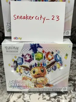 🔥 Pokemon TCG Prismatic Evolutions Elite Trainer Box ETB New Sealed Fast Ship - Image 2