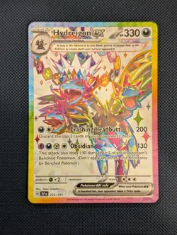 Pokemon TCG Hydreigon ex - 223/191 - Ultra Rare Surging Sparks NM - Image 1