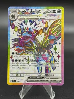 Hydreigon ex - 223/191 - Surging Sparks - Ultra Rare - NM - Pokemon TCG Card (2) - Image 1