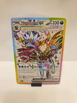 Pokemon TCG Hydreigon ex 223/191 SV08: Surging Sparks Ultra Rare NM - Image 1