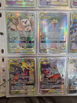 Pokemon TAG TEAM GX Card Bundle (9) - Mewtwo Umbreon Espeon - PRXY Fan Display - Image 4