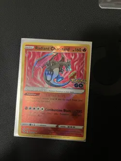 Pokemon Go TCG Radiant Charizard Holo Ultra Rare Card 011/078 NM/M Condition - Image 2