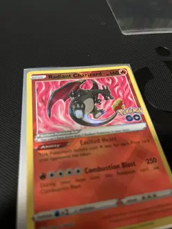 Pokemon Go TCG Radiant Charizard Holo Ultra Rare Card 011/078 NM/M Condition - Image 4