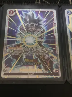 Dragon Ball Sparking Zero Collectors Edition TCH Cards and Bookmark - Image 3