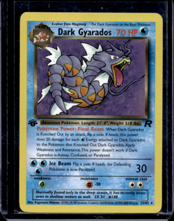 Pokemon Card - Dark Gyarados Team Rocket 25/82 Rare 1st Edition - Image 1