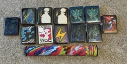 Pokemon Card Sleeves & Playmat - Lot Of 12 Sleeves Packs - Image 1