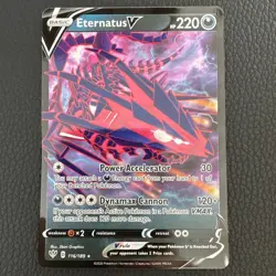 Eternatus V - SWSH064 - Pokemon Sword & Shield Promo Ultra Rare Holo Card NM - Image 1