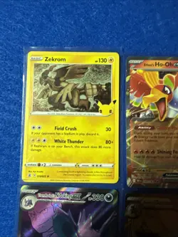 Pokemon Card Lot Of 12 English Near Mint Leafeon Mewtwo Wiggletuff Slaking Mega - Image 2