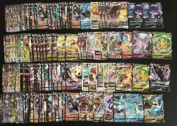 200 Lot Pokemon TCG Chinese Card RR RRR VMAX Leafeon Umbreon Gengar #8 FI38 - Image 1