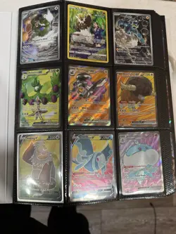 Binder Full Of Rare, Ultra Rare, Secret Rare, Holos Full Art Cards. 378 Cards - Image 1