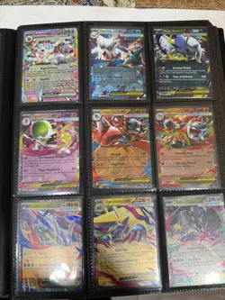 Binder Of Pokemon Cards. Rare, Secret Rare, Full Art. 20 Pages 180 Cards - Image 5