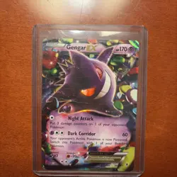 Pokemon Gengar EX Holo Ultra Rare TCG Card Phantom Forces 34/119 MP/HP - Image 1
