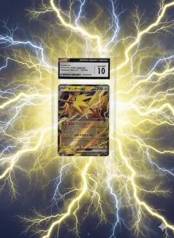 Zapdos ex 145/165 Sv2a: Pokemon Card 151 Holo (Japanese) [CGC GEM MINT 10] - Image 1