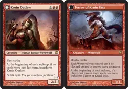 1x Kruin Outlaw Moderate Play MTG Magic - Kid Icarus - - Image 1