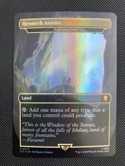 Henneth Annun - Reflecting Pool Lord Of The Rings Foil - Image 1