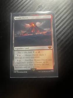 Mount Doom Universes Beyond: the Lord of the Rings - MTG NM Regular - Image 1