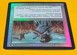 MTG SWORDS TO PLOWSHARES (Foil) FNM (OldManMTG 013-081) - Image 3