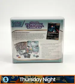 POKEMON CENTER SCARLET & VIOLET TEMPORAL FORCES SEALED ELITE TRAINER BOX ETB - Image 2