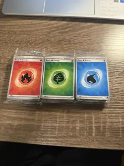 Pokemon TCG Energy Pack Sealed (3 packs) Prismatic Evolutions ETB - Image 1