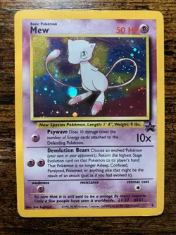 Pokemon TCG Mew Promo #8 Pokemon Promos 8 Regular Promo - Image 1