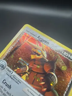 Team Magma's Aggron 7/95 Team Magma Vs Team Aqua Holo 2004 Pokemon Card DMG - Image 3