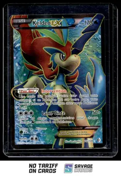 2012 Pokemon Black & White - Boundaries Crossed Keldeo-EX #142/149 Basic/Rare - Image 1