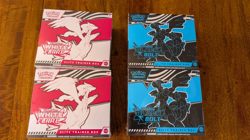 NEW SEALED (Lot of 2) Pokemon TCG White Flare And Black Bolt Pokemon ETB - Image 1
