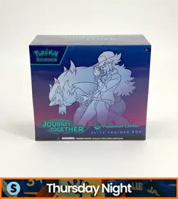 POKEMON CENTER TCG SCARLET & VIOLET JOURNEY TOGETHER SEALED ELITE TRAINER BOX - Image 1
