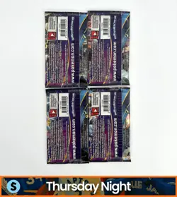 POKEMON TCG XY ANCIENT ORIGINS FULL ART SET LOT OF 4 BOOSTER PACKS - Image 2