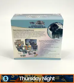 POKEMON CENTER TCG SWORD & SHIELD SILVER TEMPEST SEALED ELITE TRAINER BOX - Image 2