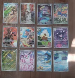POKEMON TCG LOT OF 12 ILLUSTRATION RARES MIXED SETS ALL NM+ - Image 1