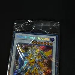 Yugioh SEALED Power Tool Dragon HAC1-EN177 Secret Rare Limited Edition! - Image 2