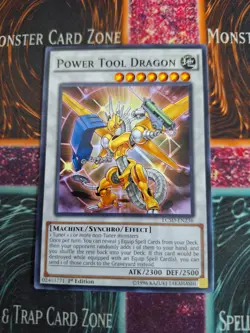 Yu-Gi-Oh! Power Tool Dragon LC5D-EN236 Common 1st Edition Near Mint - Image 1
