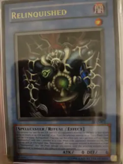 Yu-Gi-Oh! - Relinquished 2003 SDP-001 PSA Graded 8 NM-MT - Image 1