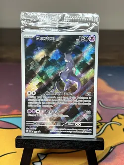 Pokemon TCG Mewtwo SVP052 Black Star Promo Scarlet & Violet 151 Promo Sealed - Image 1