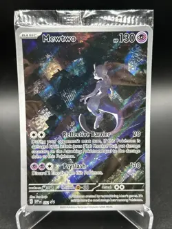 SEALED Mewtwo SVP 052 Black Star Promo Scarlet & Violet 151 Promo Pokemon TCG - Image 1