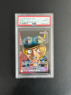 2023 One Piece Japanese OP05-001 Sabo Alternate Art PSA10 BJORG - Image 1
