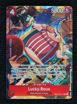 2025 One Piece Card Game: A Fist of Divine Speed OP11 TR Lucky Roux #OP09-015 - Image 1
