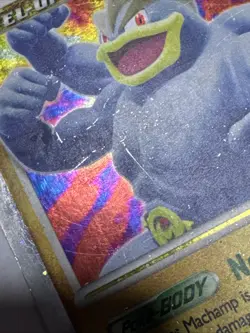 Pokemon TCG Machamp LV.X Holo Rare Card Stormfront 98/100 - Image 5