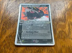 Pokemon TCG Sharpedo EX Deoxys 104/107 Holo Rare Card HP DMG Condition - Image 2