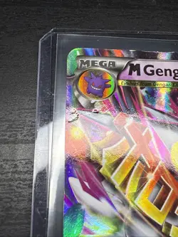 Pokemon Card - M Gengar EX XY166 Promo Collector Chest XY Black Star Promo Holo - Image 3