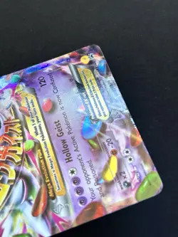 Pokemon Card - M Gengar EX XY166 Promo Collector Chest XY Black Star Promo Holo - Image 2
