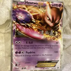 Pokemon TCG Mewtwo EX World Championship 2014 54/113 Rare Pokemon - Image 1