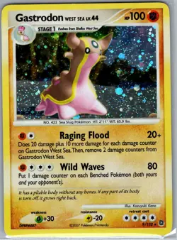 Gastrodon West Sea 9/132 Holo Secret Wonders - Pokemon Card - NM - Image 1